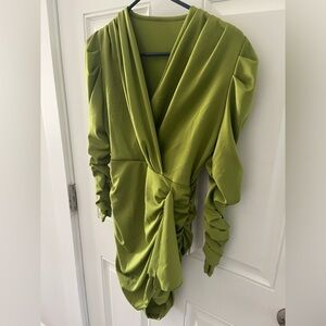 Vibrant green dress size small